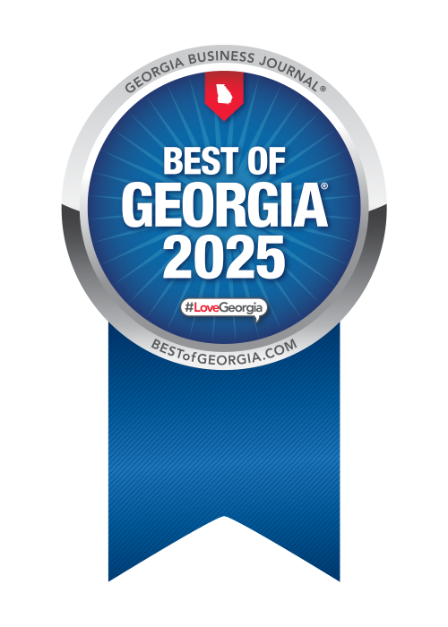 Best of Georgia 2025 award badge – Georgia Business Journal