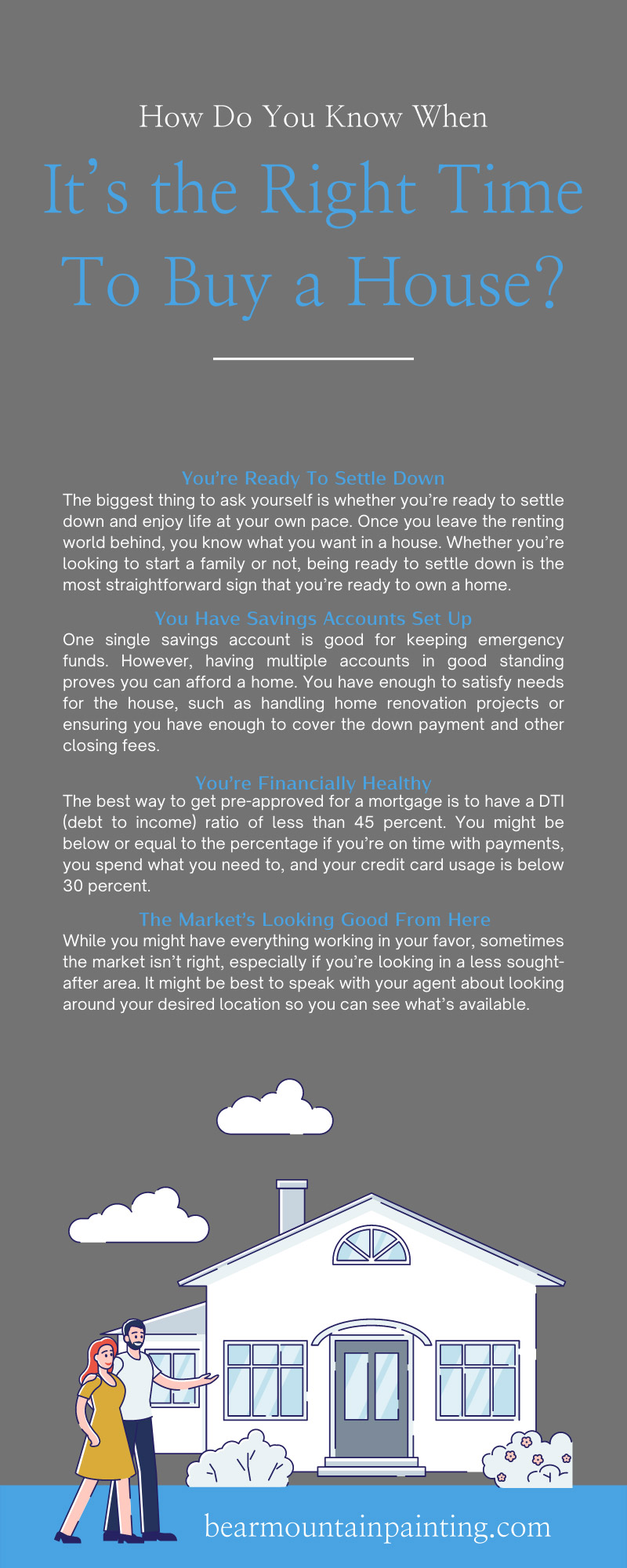 How Do You Know When It’s the Right Time To Buy a House?