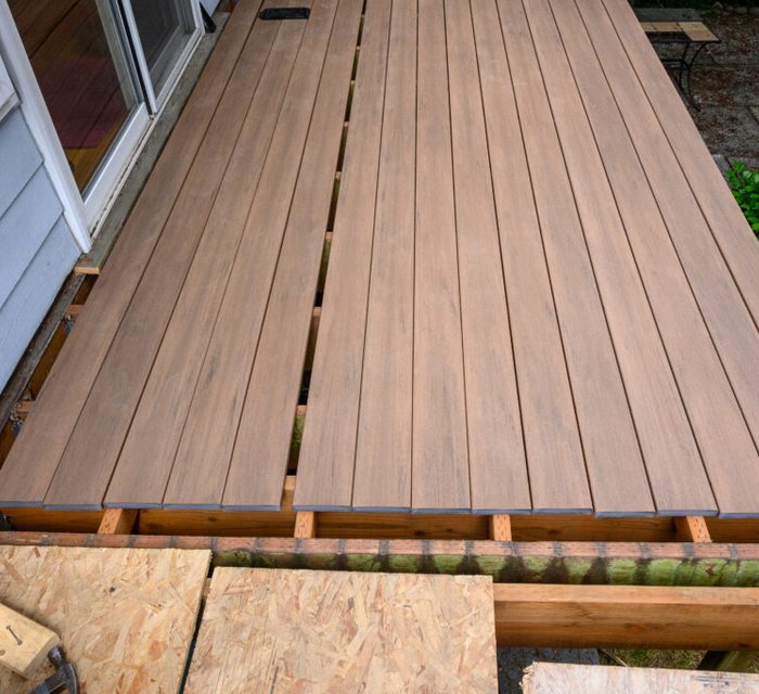 Deck restoration project by Bear Mountain Painting