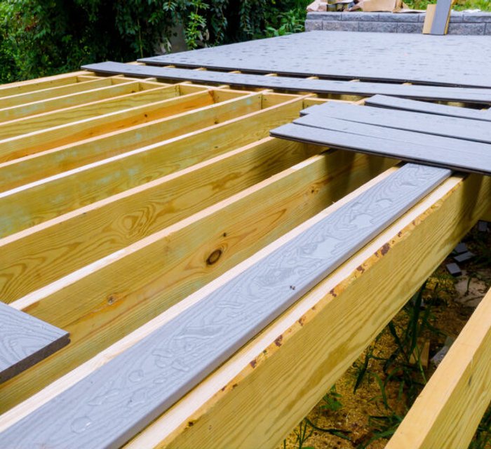 Deck restoration project by Bear Mountain Painting