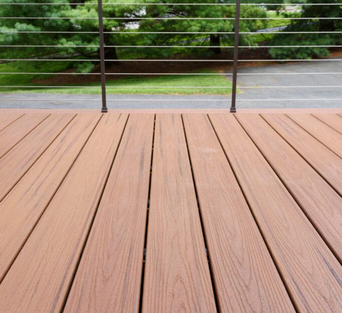 Deck restoration project by Bear Mountain Painting