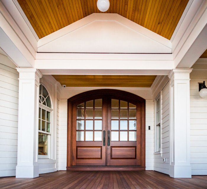 Door painting project by Bear Mountain Painting