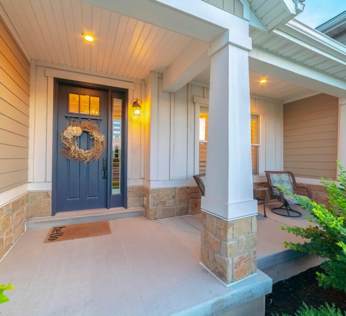 Door painting project by Bear Mountain Painting