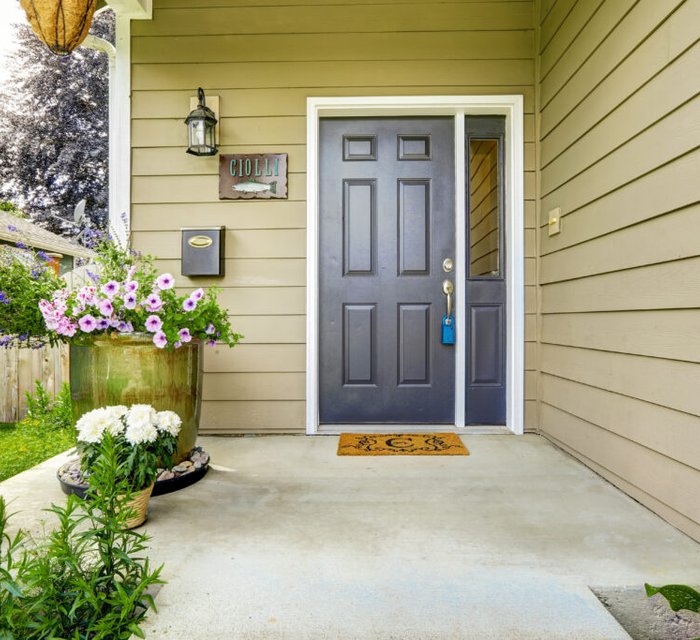 Door painting project by Bear Mountain Painting