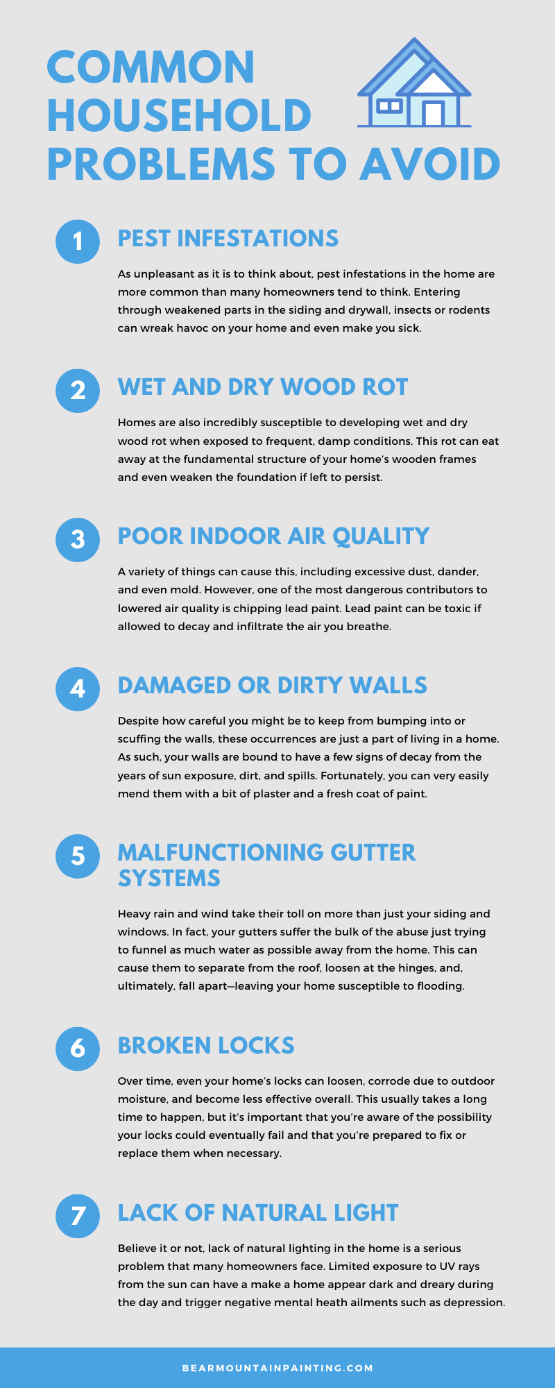 Common Household Problems to Avoid